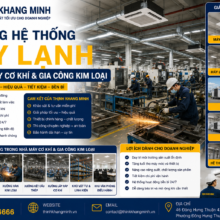 Thi Công Hệ Thống Máy Lạnh Cho Nhà Máy Cơ Khí Và Gia Công Kim Loại – Giải Pháp Làm Mát Hiệu Quả Cho Doanh Nghiệp