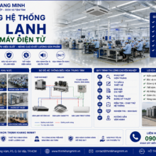 Thi Công Hệ Thống Máy Lạnh Cho Nhà Máy Điện Tử – Kiểm Soát Nhiệt Độ, Tối Ưu Hiệu Suất Sản Xuất