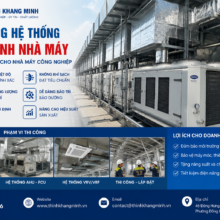 Thi Công Hệ Thống Máy Lạnh Cho Nhà Máy Sản Xuất Thiết Bị Gia Dụng – Giải Pháp HVAC Tối Ưu Cho Dây Chuyền Hiện Đại