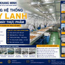 Thi Công Hệ Thống Máy Lạnh Cho Nhà Máy Thực Phẩm – Giải Pháp HVAC Đạt Chuẩn An Toàn Vệ Sinh
