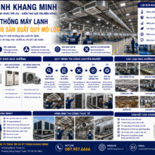 Khách Hàng Doanh Nghiệp – Thi Công Hệ Thống Máy Lạnh Cho Nhà Xưởng Sản Xuất Quy Mô Lớn