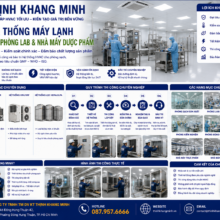 Khách Hàng Doanh Nghiệp – Thi Công Hệ Thống Máy Lạnh Cho Phòng Sạch, Phòng Lab Và Nhà Máy Dược Phẩm