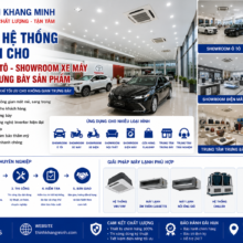 Thi Công Hệ Thống Máy Lạnh Cho Showroom Ô Tô – Showroom Xe Máy – Trung Tâm Trưng Bày Sản Phẩm Chuyên Nghiệp