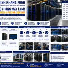 Thi Công Hệ Thống Máy Lạnh Cho Trung Tâm Dữ Liệu (Data Center) Và Phòng Server