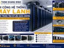 Thi Công Hệ Thống Máy Lạnh Cho Trung Tâm Dữ Liệu (Data Center) – Giải Pháp Kiểm Soát Nhiệt Độ Ổn Định Cho Hệ Thống Máy Chủ