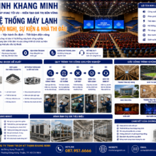 Thi Công Hệ Thống Máy Lạnh Cho Trung Tâm Hội Nghị, Sự Kiện Và Nhà Thi Đấu