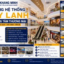 Thi Công Hệ Thống Máy Lạnh Cho Trung Tâm Thương Mại – Giải Pháp HVAC Hiệu Quả Cho Không Gian Mua Sắm