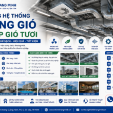 Thi Công Hệ Thống Thông Gió Và Cấp Khí Tươi Cho Doanh Nghiệp – Giải Pháp Không Khí Sạch, Môi Trường Làm Việc Hiệu Quả