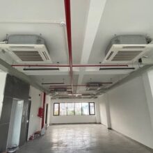 Thi Công Lắp Đặt Máy Lạnh Âm Trần Cho Ngân Hàng – Giải Pháp Điều Hòa Chuyên Nghiệp Cho Không Gian Giao Dịch