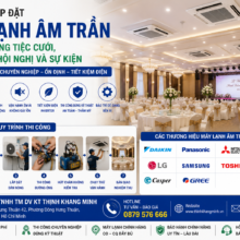 Thi Công Lắp Đặt Máy Lạnh Âm Trần Cho Nhà Hàng Tiệc Cưới, Trung Tâm Hội Nghị Và Sự Kiện – Giải Pháp Làm Mát Chuyên Nghiệp