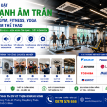 Thi Công Lắp Đặt Máy Lạnh Âm Trần Cho Phòng Gym, Fitness, Yoga Và Trung Tâm Thể Thao