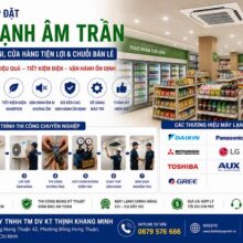 Thi Công Lắp Đặt Máy Lạnh Âm Trần Cho Siêu Thị Mini, Cửa Hàng Tiện Lợi Và Chuỗi Bách Hóa