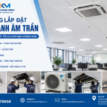 Thi Công Lắp Đặt Máy Lạnh Âm Trần Cho Văn Phòng Chuyên Nghiệp – Giải Pháp Làm Mát Hiệu Quả