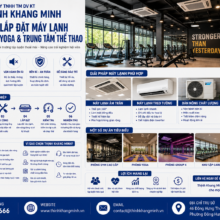 Thi Công Lắp Đặt Máy Lạnh Cho Phòng Gym, Yoga Và Trung Tâm Thể Thao – Giải Pháp Làm Mát Chuyên Nghiệp, Nâng Cao Trải Nghiệm Hội Viên