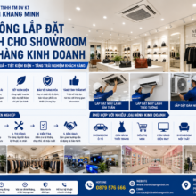 Thi Công Lắp Đặt Máy Lạnh Cho Showroom Và Cửa Hàng – Giải Pháp Tạo Không Gian Mua Sắm Chuyên Nghiệp