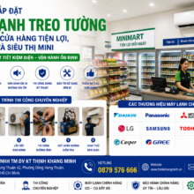 Thi Công Lắp Đặt Máy Lạnh Treo Tường Cho Chuỗi Cửa Hàng Tiện Lợi, Minimart Và Siêu Thị Mini – Giải Pháp Làm Mát Tiết Kiệm Điện