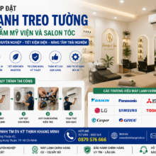 Thi Công Lắp Đặt Máy Lạnh Treo Tường Cho Spa, Thẩm Mỹ Viện Và Salon Tóc – Giải Pháp Làm Mát Chuyên Nghiệp, Tiết Kiệm Điện