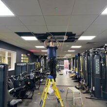 Thi Công Máy Lạnh Âm Trần Cho Phòng Gym – Làm Mát Hiệu Quả Cho Không Gian Luyện Tập Cường Độ Cao