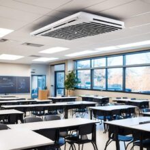 Thi Công Máy Lạnh Âm Trần Cho Trung Tâm Ngoại Ngữ – Giải Pháp Làm Mát Hiệu Quả Cho Môi Trường Học Tập