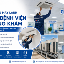 Thi Công Máy Lạnh Cho Bệnh Viện – Phòng Khám – Đảm Bảo Môi Trường Điều Trị An Toàn Và Ổn Định
