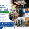 Giải Pháp Điều Hòa Cho Nhà Hàng & Chuỗi F&B – Không Gian Mát Mẻ, Nâng Cao Trải Nghiệm Thực Khách