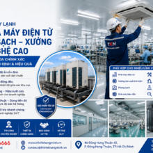 Thi Công Hệ Thống Máy Lạnh Cho Nhà Máy Sản Xuất Bán Dẫn (Semiconductor) – Giải Pháp HVAC Độ Chính Xác Cao