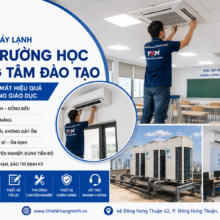 Thi Công Máy Lạnh Cho Trường Học – Trung Tâm Đào Tạo – Tạo Môi Trường Học Tập Thoải Mái Và Hiệu Quả