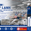 Thi Công Máy Lạnh Cho Xưởng May – Nhà Máy Dệt May Giải Pháp Làm Mát Hiệu Quả, Tiết Kiệm Chi Phí