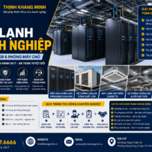 Thi Công Máy Lạnh Doanh Nghiệp Cho Trung Tâm Dữ Liệu (Data Center) – Giải Pháp Làm Mát Chính Xác, Vận Hành Liên Tục