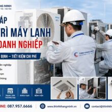 Thi Công Máy Lạnh Doanh Nghiệp – Hướng Đến Giải Pháp Vận Hành Bền Vững