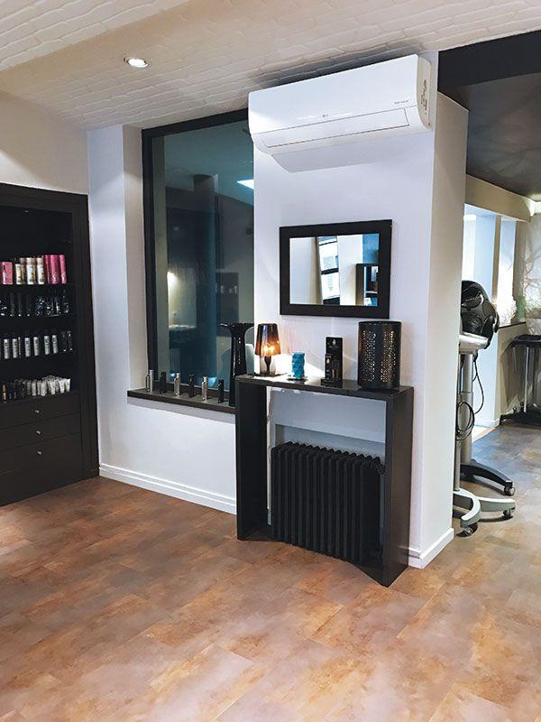 Thi Công Máy Lạnh Treo Tường Cho Salon Tóc