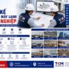 Thi Công Máy Lạnh Doanh Nghiệp – Tối Ưu Hệ Thống Điều Hòa Cho Công Trình Quy Mô Lớn