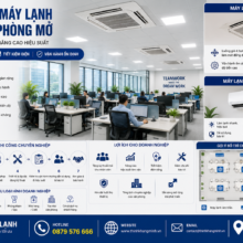 Giải Pháp Máy Lạnh Cho Văn Phòng Mở (Open Office) – Tối Ưu Không Gian Làm Việc Doanh Nghiệp