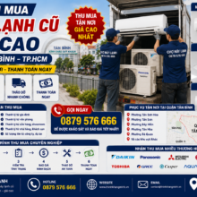 Thu Mua Máy Lạnh Cũ Giá Cao Quận Tân Bình – Thu Mua Tận Nơi, Báo Giá Trong Ngày