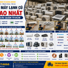 Thu Mua Máy Lạnh Cũ Số Lượng Lớn Cho Doanh Nghiệp, Văn Phòng Và Nhà Xưởng