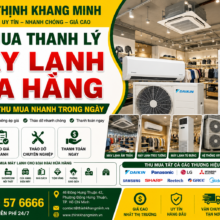 Thu Mua Thanh Lý Máy Lạnh Cho Cửa Hàng Kinh Doanh TP.HCM – Giá Cao, Thu Mua Nhanh Trong Ngày