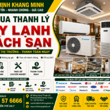 Thu Mua Thanh Lý Máy Lạnh Khách Sạn TP.HCM – Thu Mua Giá Cao, Tháo Dỡ Chuyên Nghiệp