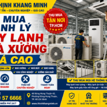 Thu Mua Thanh Lý Máy Lạnh Nhà Xưởng TP.HCM – Giá Cao, Thu Mua Tận Nơi, Thanh Toán Nhanh