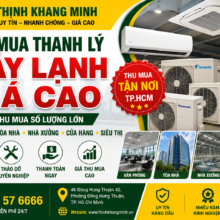 Thu Mua Máy Lạnh Công Nghiệp TP.HCM Giá Cao – Khảo Sát Tận Nơi, Thanh Toán Nhanh