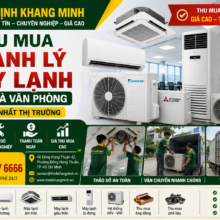 Thu Mua Thanh Lý Máy Lạnh Cho Tòa Nhà Văn Phòng TP.HCM – Giá Cao, Tháo Dỡ Chuyên Nghiệp