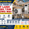 Thu Mua Thanh Lý Máy Lạnh Trung Tâm Thương Mại TP.HCM – Giá Cao, Thu Mua Tận Nơi, Thanh Toán Nhanh